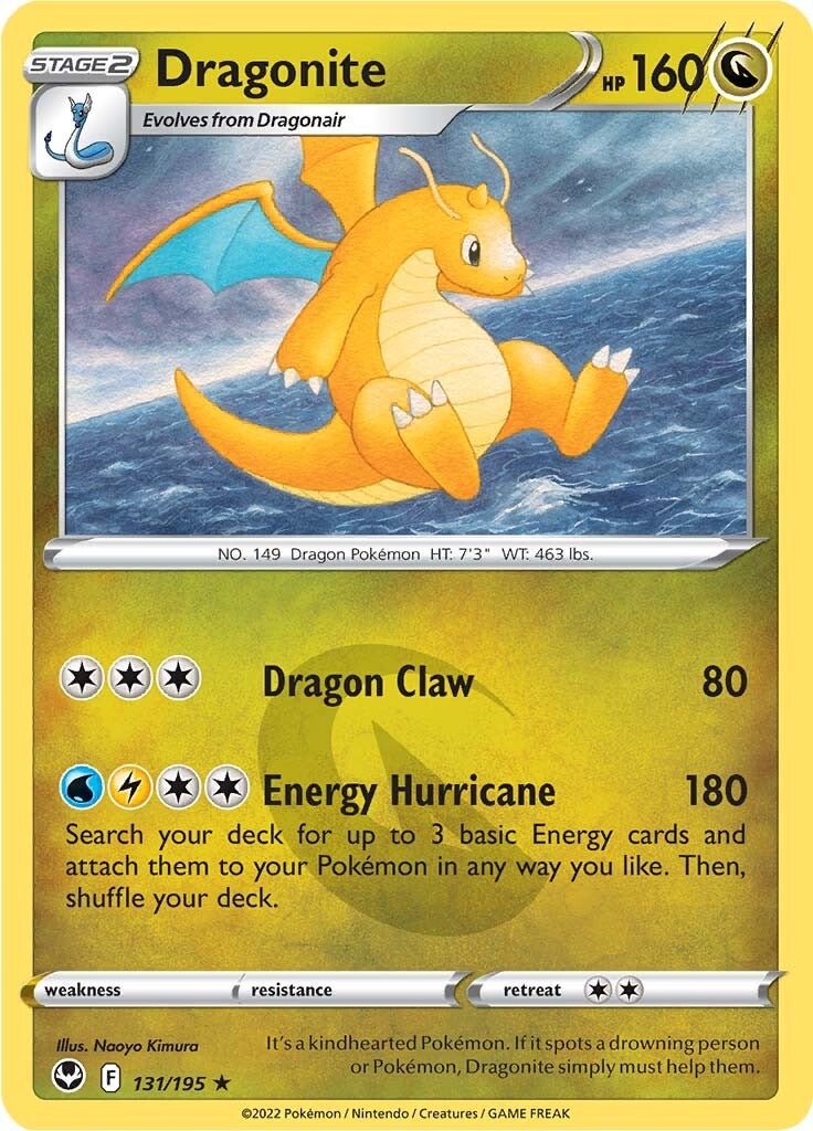 Dragonite (131/195) [Sword & Shield: Silver Tempest] | Shuffle n Cut Hobbies & Games