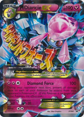 M Diancie EX (XY44) (Jumbo Card) [XY: Black Star Promos] | Shuffle n Cut Hobbies & Games