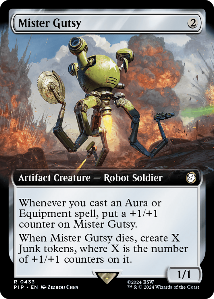 Mister Gutsy (Extended Art) [Fallout] | Shuffle n Cut Hobbies & Games