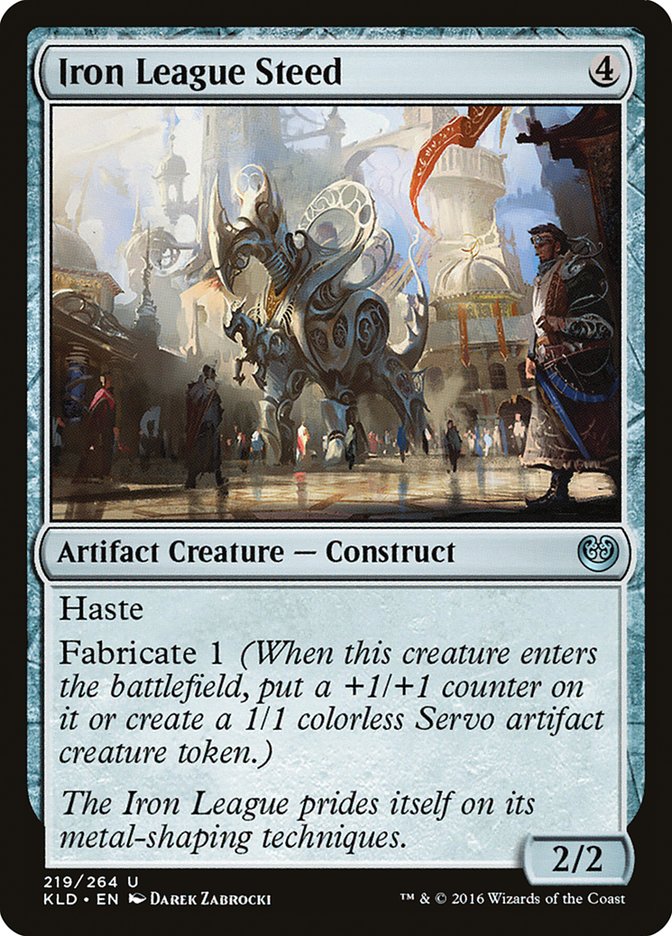 Iron League Steed [Kaladesh] | Shuffle n Cut Hobbies & Games