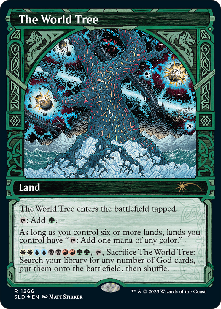 The World Tree (Halo Foil) [Secret Lair Drop Series] | Shuffle n Cut Hobbies & Games