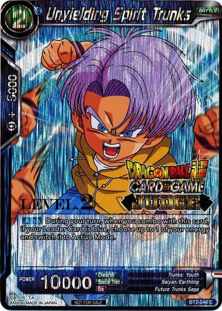 Unyielding Spirit Trunks (Level 2) (BT2-044) [Judge Promotion Cards] | Shuffle n Cut Hobbies & Games