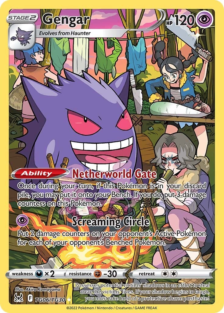 Gengar (TG06/TG30) [Sword & Shield: Lost Origin] | Shuffle n Cut Hobbies & Games