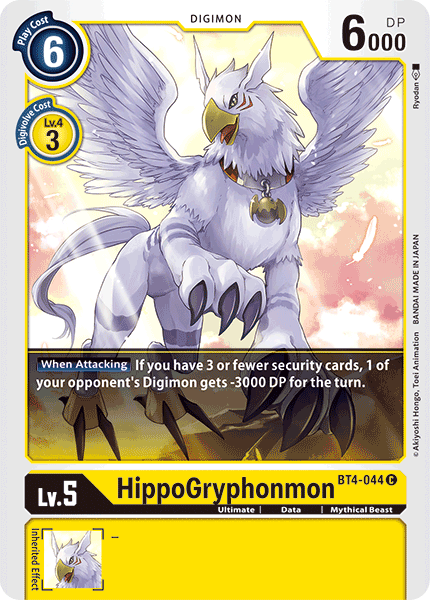 HippoGryphonmon [BT4-044] [Great Legend] | Shuffle n Cut Hobbies & Games