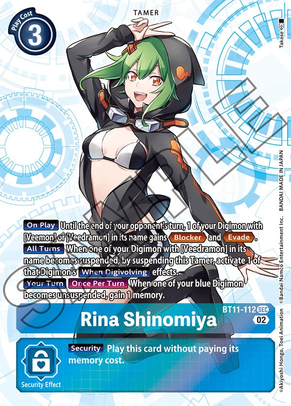 Rina Shinomiya [BT11-112] [Dimensional Phase] | Shuffle n Cut Hobbies & Games