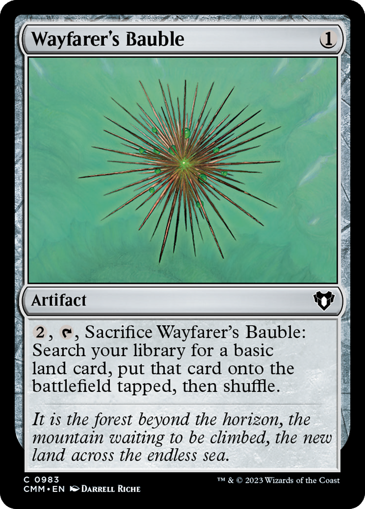 Wayfarer's Bauble [Commander Masters] | Shuffle n Cut Hobbies & Games