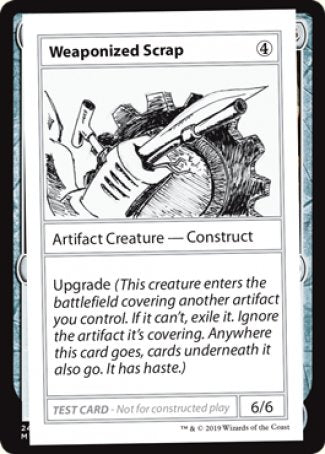 Weaponized Scrap (2021 Edition) [Mystery Booster Playtest Cards] | Shuffle n Cut Hobbies & Games