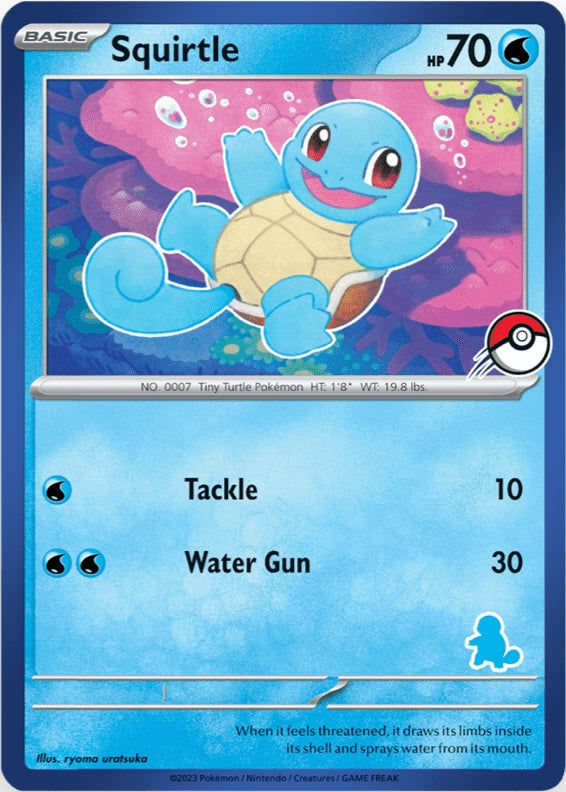 Squirtle (Blue Border) [My First Battle] | Shuffle n Cut Hobbies & Games