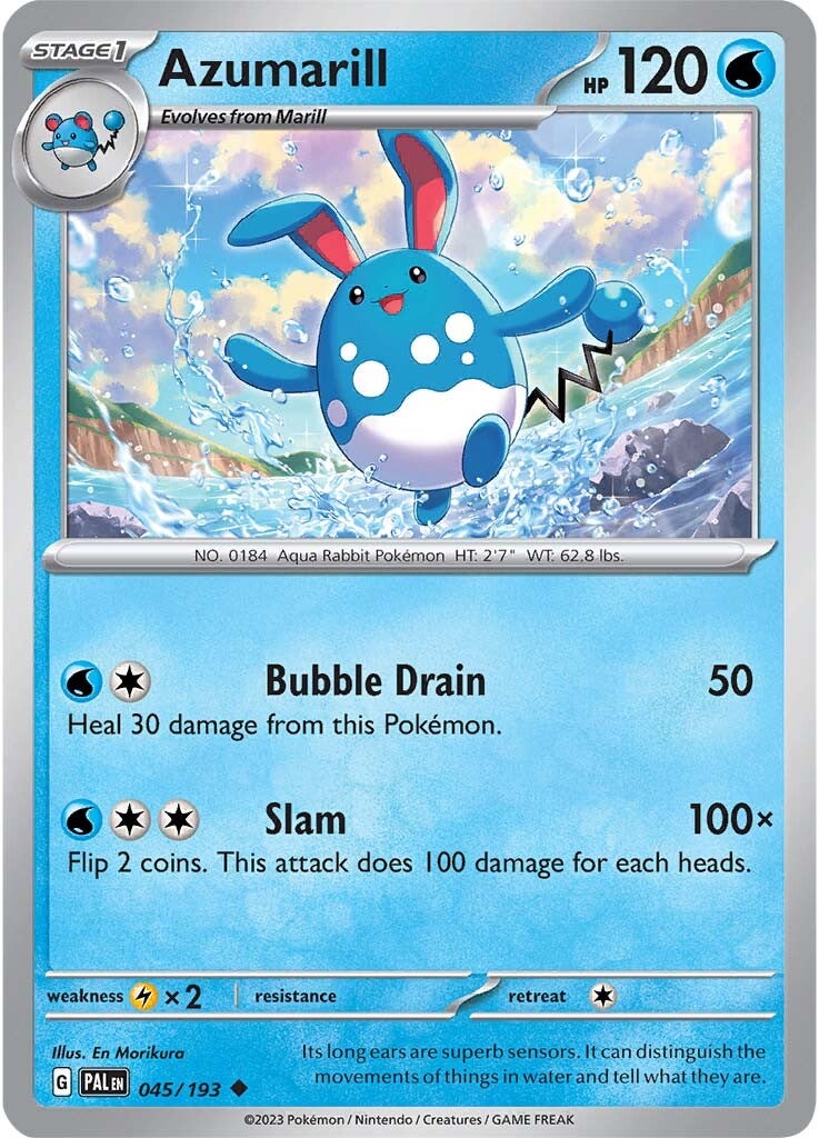 Azumarill (045/193) [Scarlet & Violet: Paldea Evolved] | Shuffle n Cut Hobbies & Games