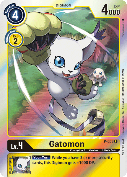 Gatomon [P-006] [Promotional Cards] | Shuffle n Cut Hobbies & Games