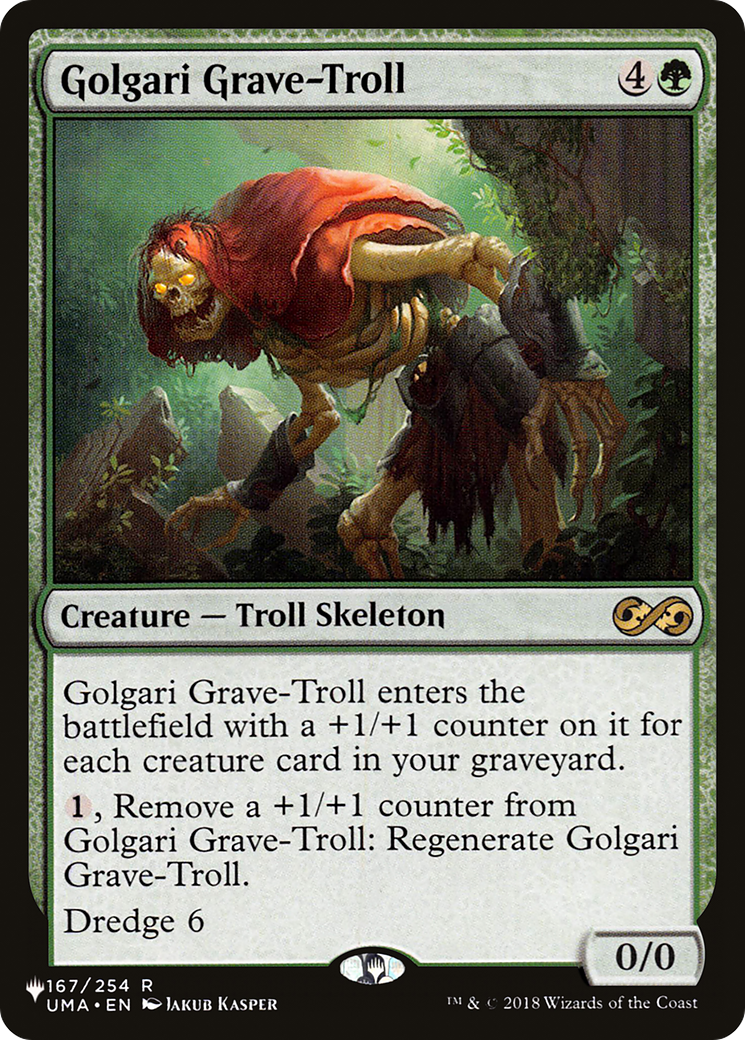 Golgari Grave-Troll [The List] | Shuffle n Cut Hobbies & Games