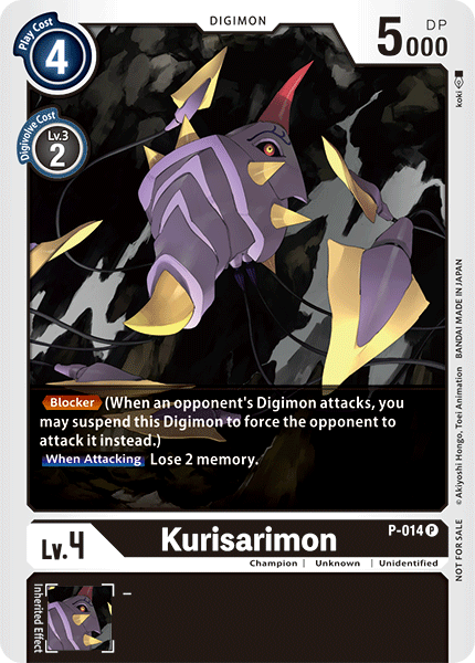 Kurisarimon [P-014] [Promotional Cards] | Shuffle n Cut Hobbies & Games