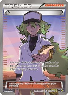 N (105a/124) (Alternate Art Promo) [XY: Fates Collide] | Shuffle n Cut Hobbies & Games