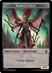 Eldrazi Angel // Copy Double-Sided Token [Modern Horizons 3 Commander Tokens] | Shuffle n Cut Hobbies & Games