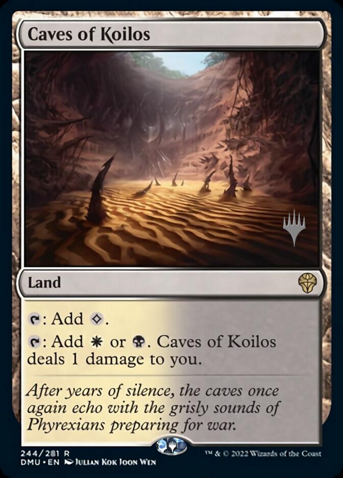 Caves of Koilos (Promo Pack) [Dominaria United Promos] | Shuffle n Cut Hobbies & Games