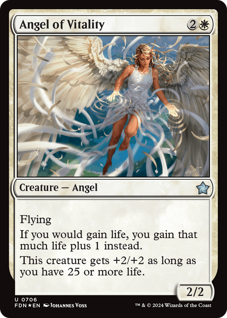 Angel of Vitality [Foundations] | Shuffle n Cut Hobbies & Games