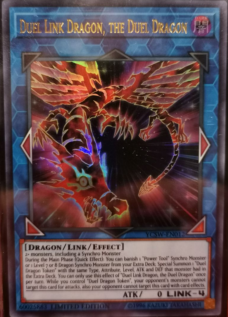 Duel Link Dragon, the Duel Dragon [YCSW-EN012] Ultra Rare | Shuffle n Cut Hobbies & Games