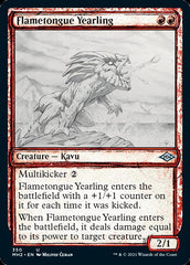 Flametongue Yearling (Sketch) [Modern Horizons 2] | Shuffle n Cut Hobbies & Games