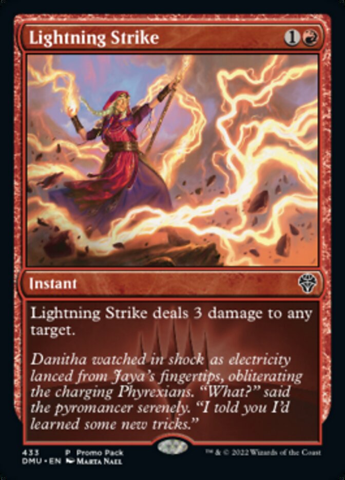 Lightning Strike (Promo Pack) [Dominaria United Promos] | Shuffle n Cut Hobbies & Games