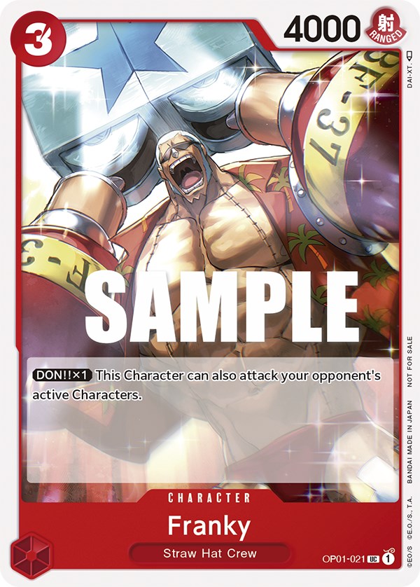 Franky (Tournament Pack Vol. 2) [One Piece Promotion Cards] | Shuffle n Cut Hobbies & Games