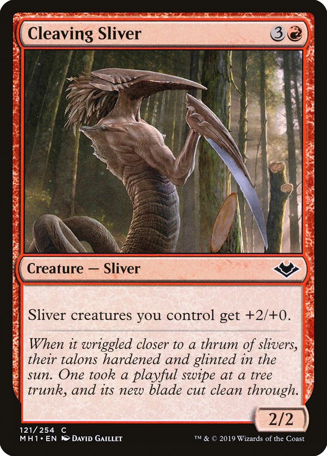 Cleaving Sliver [Modern Horizons] | Shuffle n Cut Hobbies & Games