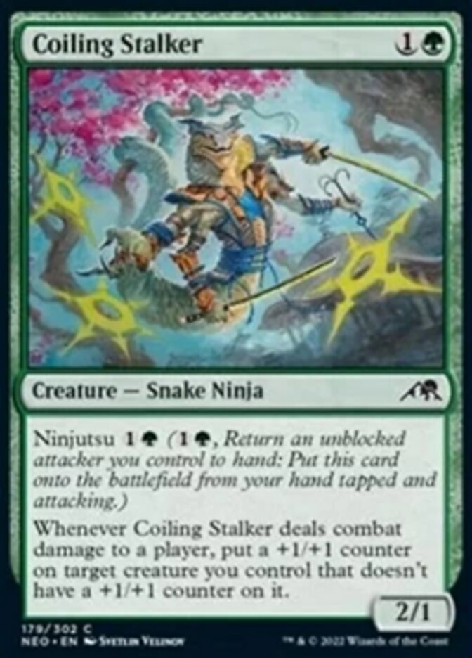 Coiling Stalker [Kamigawa: Neon Dynasty] | Shuffle n Cut Hobbies & Games