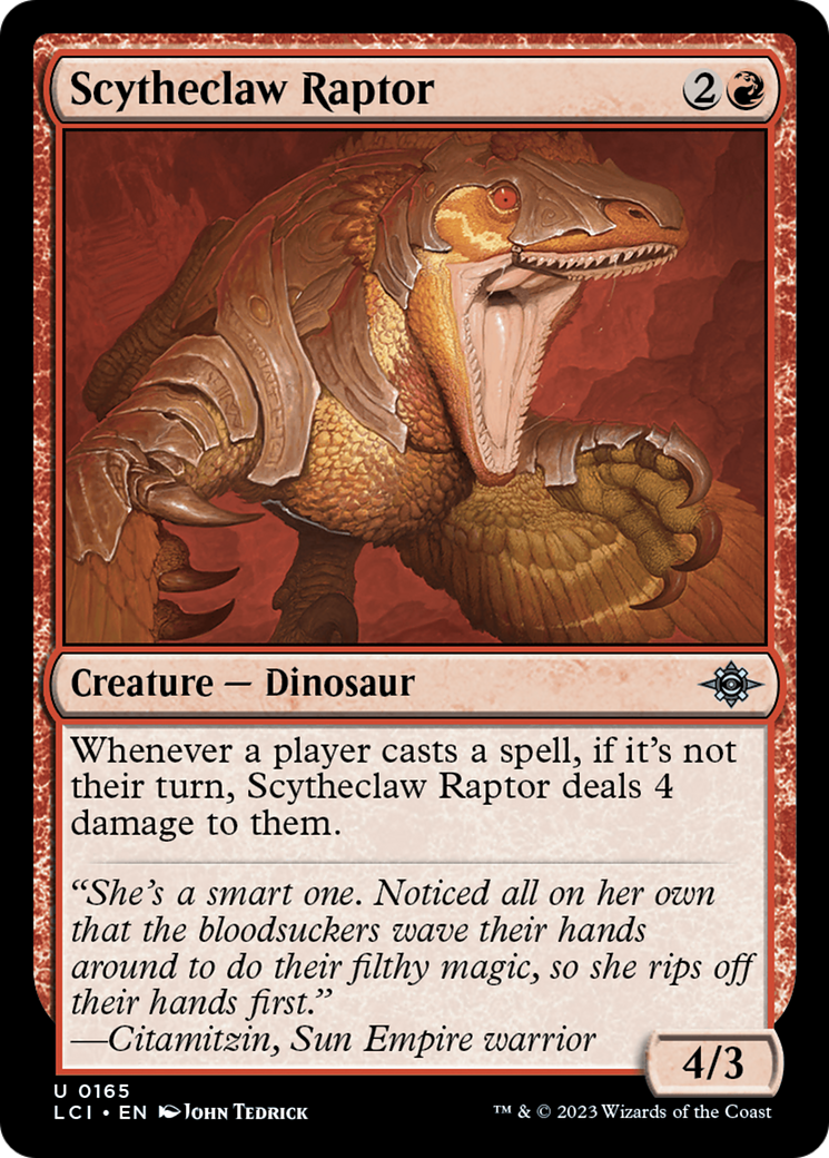 Scytheclaw Raptor [The Lost Caverns of Ixalan] | Shuffle n Cut Hobbies & Games