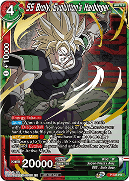 SS Broly, Evolution's Harbinger (P-336) [Tournament Promotion Cards] | Shuffle n Cut Hobbies & Games