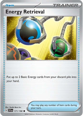 Energy Retrieval (171/198) [Scarlet & Violet: Base Set] | Shuffle n Cut Hobbies & Games