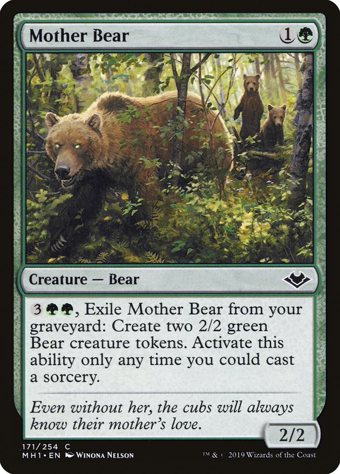 Mother Bear [Modern Horizons] | Shuffle n Cut Hobbies & Games