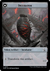 Incubator // Phyrexian (17) Double-Sided Token [March of the Machine Tokens] | Shuffle n Cut Hobbies & Games