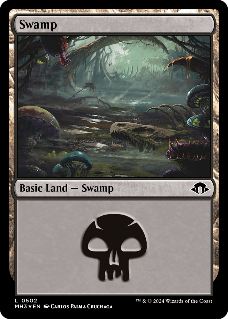 Swamp (0502) (Ripple Foil) [Modern Horizons 3] | Shuffle n Cut Hobbies & Games