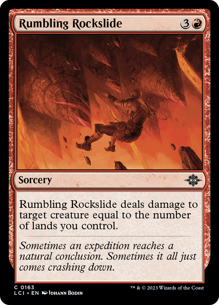 Rumbling Rockslide [The Lost Caverns of Ixalan] | Shuffle n Cut Hobbies & Games