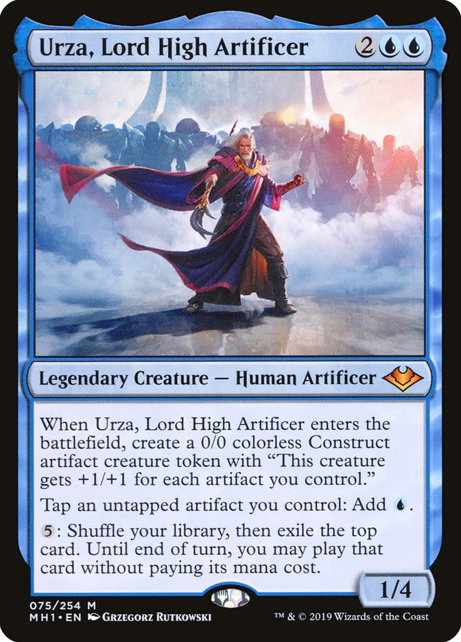 Urza, Lord High Artificer [Modern Horizons] | Shuffle n Cut Hobbies & Games