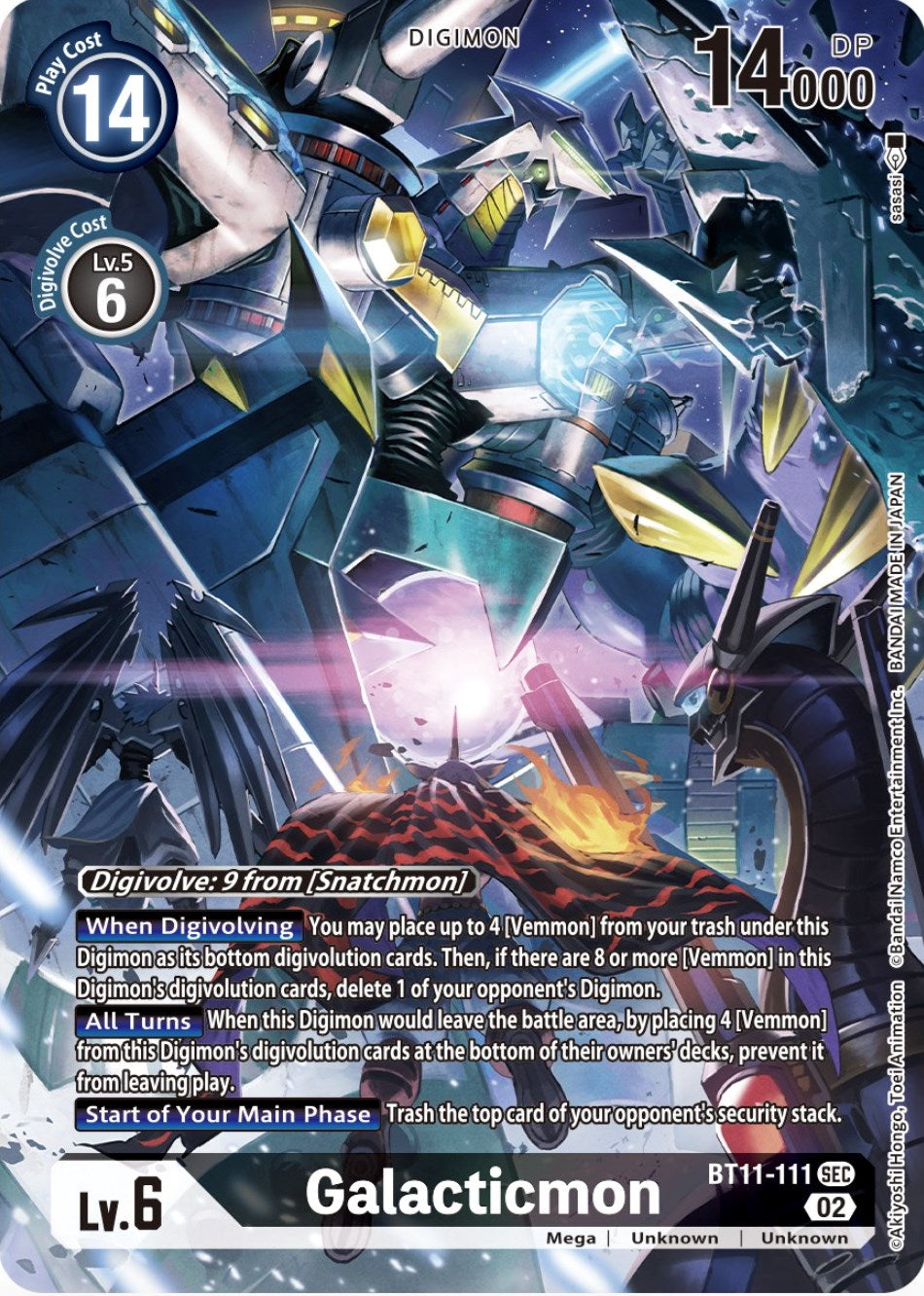 Galacticmon [BT11-111] (Alternate Art) [Dimensional Phase] | Shuffle n Cut Hobbies & Games