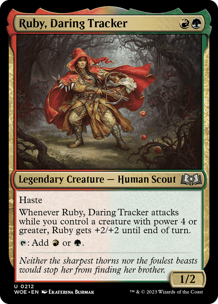 Ruby, Daring Tracker [Wilds of Eldraine] | Shuffle n Cut Hobbies & Games