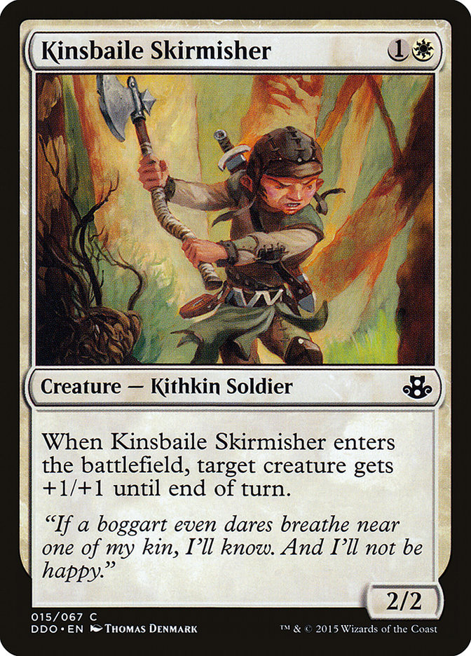 Kinsbaile Skirmisher [Duel Decks: Elspeth vs. Kiora] | Shuffle n Cut Hobbies & Games