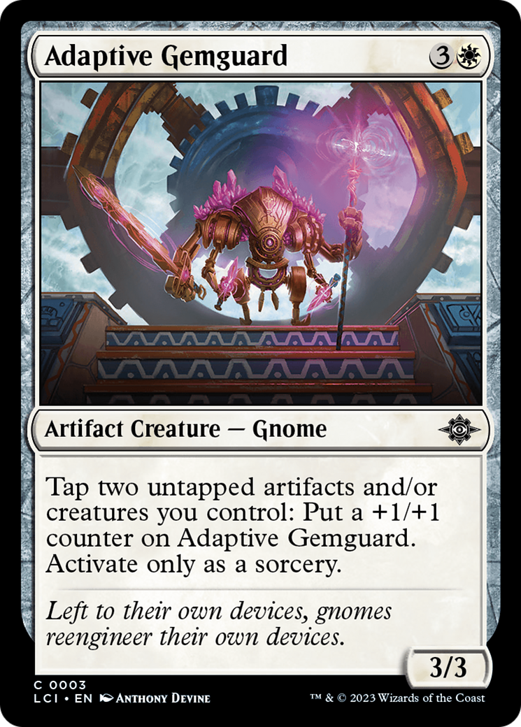 Adaptive Gemguard [The Lost Caverns of Ixalan] | Shuffle n Cut Hobbies & Games