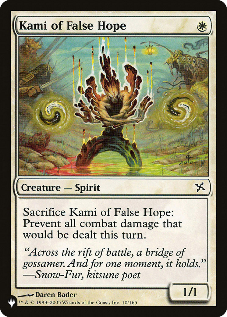 Kami of False Hope [The List Reprints] | Shuffle n Cut Hobbies & Games