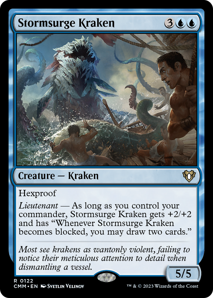 Stormsurge Kraken [Commander Masters] | Shuffle n Cut Hobbies & Games