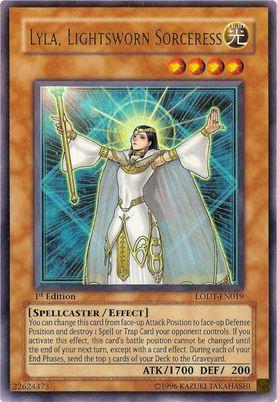 Lyla, Lightsworn Sorceress [LODT-EN019] Ultra Rare | Shuffle n Cut Hobbies & Games