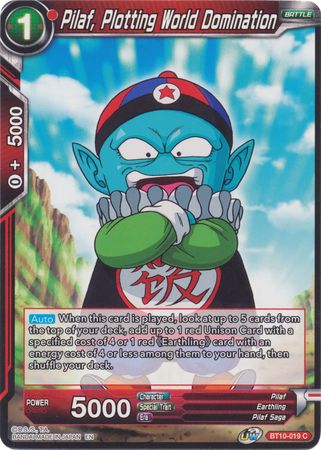 Pilaf, Plotting World Domination (BT10-019) [Rise of the Unison Warrior 2nd Edition] | Shuffle n Cut Hobbies & Games