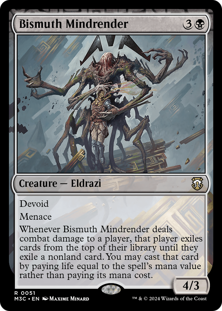 Bismuth Mindrender [Modern Horizons 3 Commander] | Shuffle n Cut Hobbies & Games