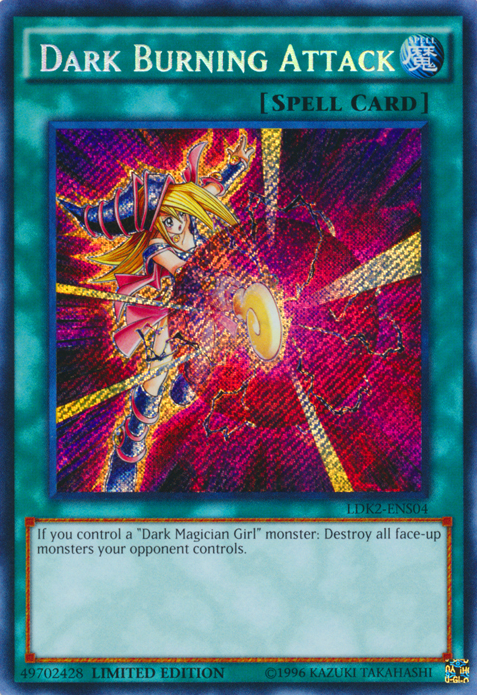 Dark Burning Attack [LDK2-ENS04] Secret Rare | Shuffle n Cut Hobbies & Games