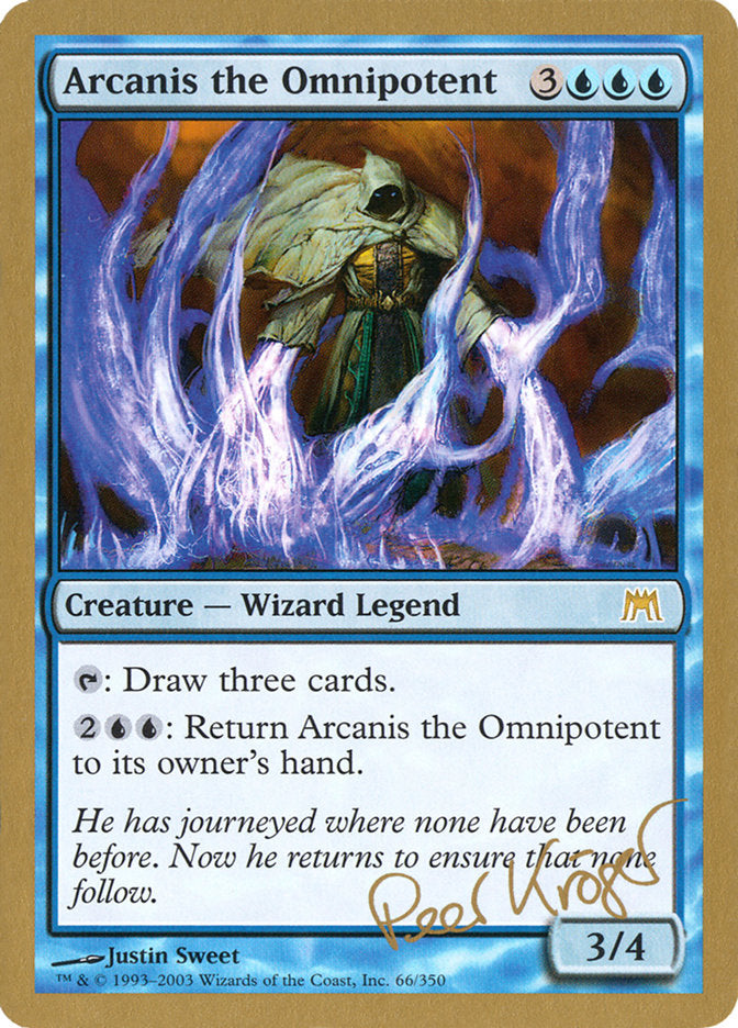 Arcanis the Omnipotent (Peer Kroger) [World Championship Decks 2003] | Shuffle n Cut Hobbies & Games