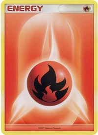 Fire Energy (2007 Unnumbered D P Style) [League & Championship Cards] | Shuffle n Cut Hobbies & Games