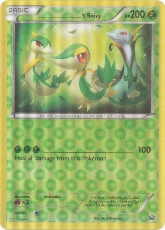 _____'s Snivy (Jumbo Card) [Miscellaneous Cards] | Shuffle n Cut Hobbies & Games