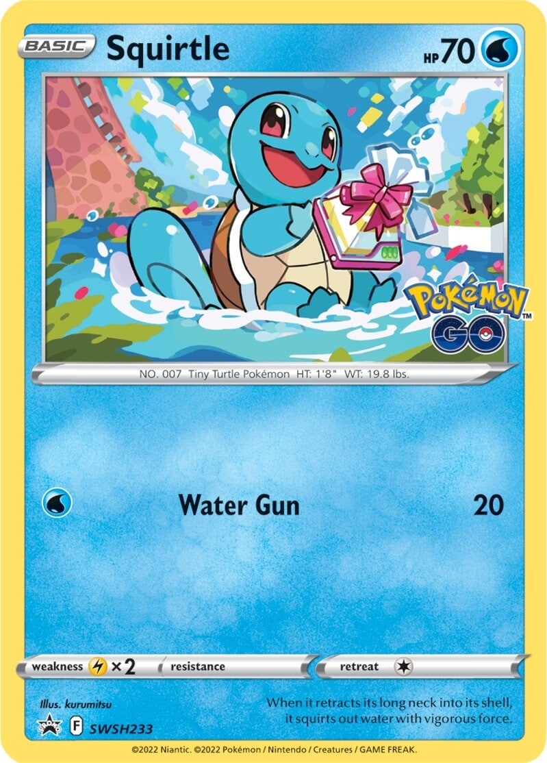 Squirtle (SWSH233) [Sword & Shield: Black Star Promos] | Shuffle n Cut Hobbies & Games