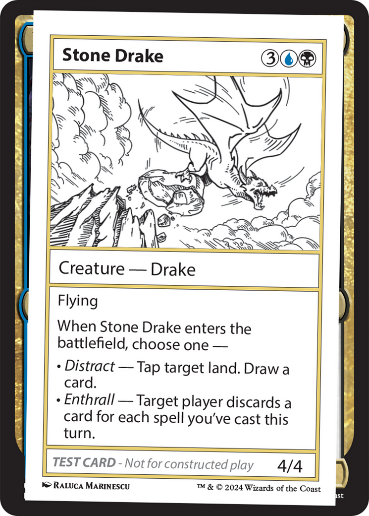 Stone Drake [Mystery Booster 2 Playtest Cards] | Shuffle n Cut Hobbies & Games