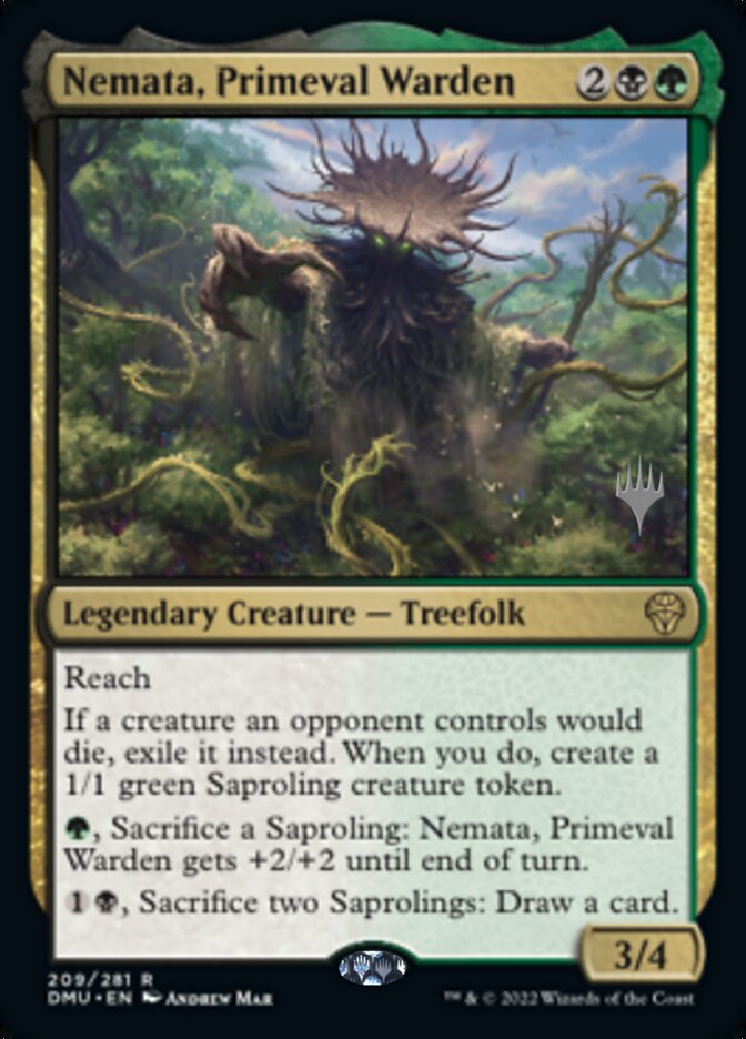 Nemata, Primeval Warden (Promo Pack) [Dominaria United Promos] | Shuffle n Cut Hobbies & Games